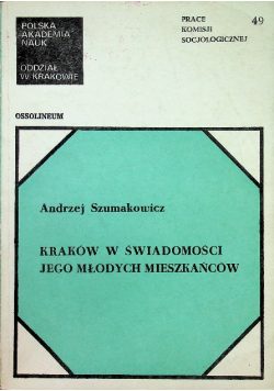 Kraków w świadomości jego młodych mieszkańców