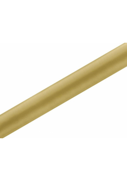 Satyna gładka złoty 0,36x9m