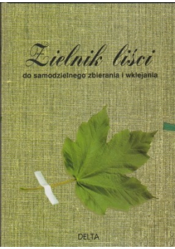 Zielnik liści do samodzielnego zbierania i wklejania