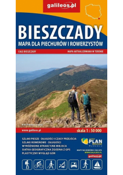 Mapa - Bieszczady 1:50 000