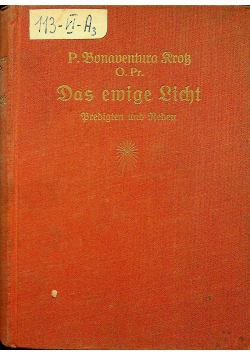 Das emige Licht 1922 r