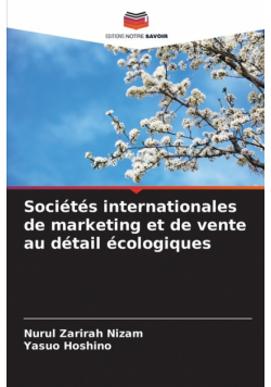 Sociétés internationales de marketing et de vente au détail écologiques
