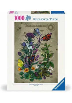 Puzzle 1000 Cykl życia motyla