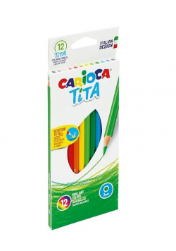Kredki ołówkowe Tita 12 kolorów CARIOCA
