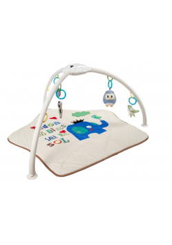 Mata edukacyjna Premium White Słonik