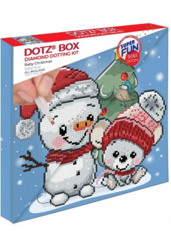 Diamond Dotz Box - Baby Christmas