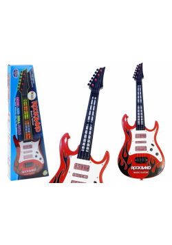 Gitara elektryczna czerwona