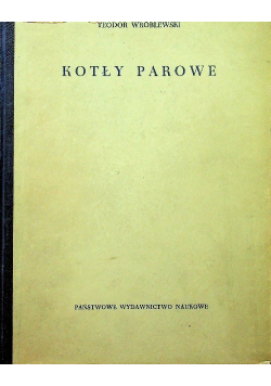Kotły parowe