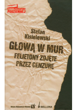 Głową w mur
