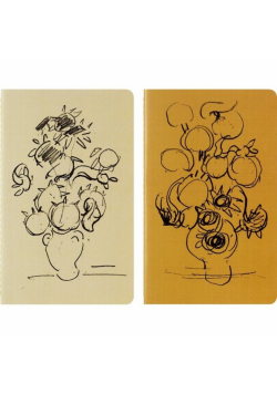 Zeszyt 13x21 linia L Van Gogh Cahier (2szt)