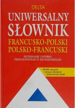 Uniwersalny słownik francusko -polski