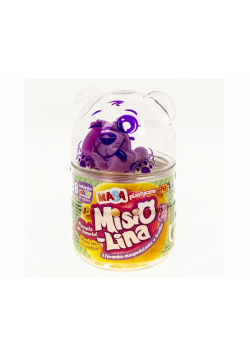 Misiolina Masa plastyczna pomarańcz 60g + foremka