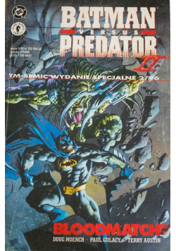 Batman versus Predator nr 2 Bloodmatch