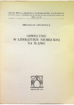 Oświecenie w literaturze niemieckiej na Śląsku