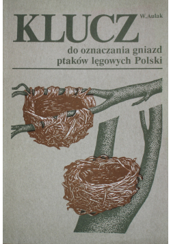 Klucz do oznaczania ptaków lęgowych Polski