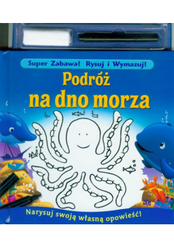 Rysuj i wymazuj Podróż na dno morza