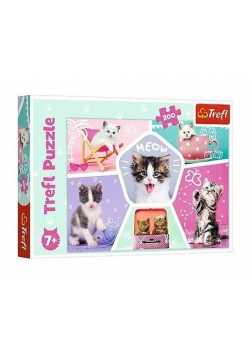 Puzzle 200 Kocie figle TREFL