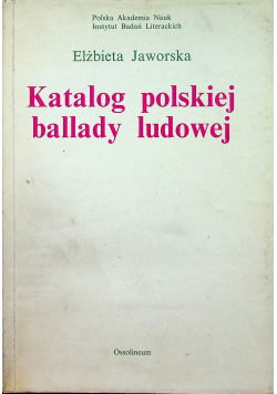 Katalog polskiej ballady ludowej