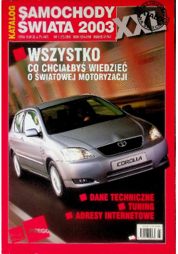Samochody świata  Nr 1 / 03