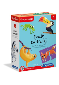Uczę się Bawiąc Puzzle zwierzaki