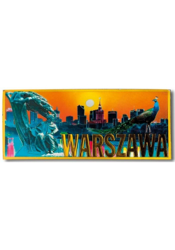 Magnes I love Poland Warszawa ILP-MAG-C-WAR-04