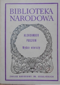 Puszkin wybór wierszy