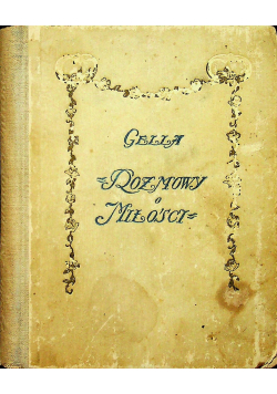 Rozmowy o miłości 1922 r