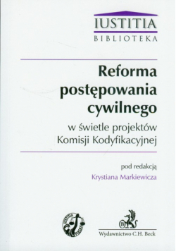 Reforma postępowania cywilnego