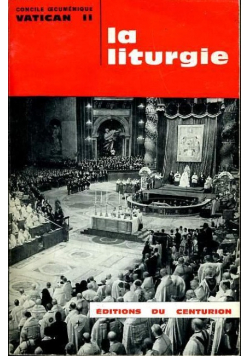 Constitution De La Sainte Liturgie