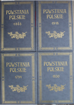 Powstanie Polskie 4 tomy
