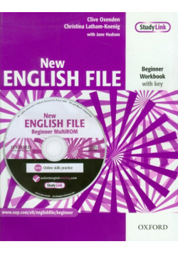 New English File Beginner Workbook with key