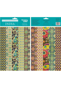 Papier ozdobny India 20x29 cm HAPPY COLOR