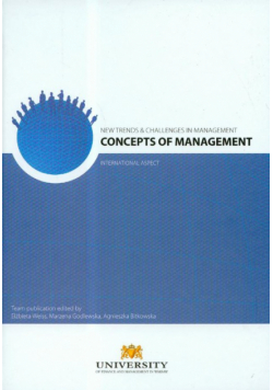 New trends & challenges in management Concepts of Management