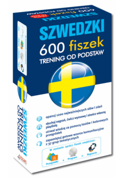 Szwedzki 600 fiszek Trening od podstaw + CD