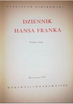 Dziennik Hansa Franka