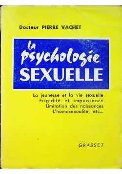 La psychologie sexuelle