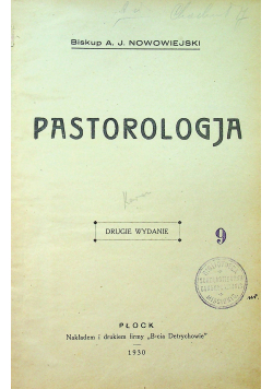 Pastorologja 1930 r.