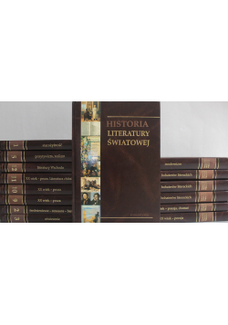 Historia literatury światowej 15 tomów