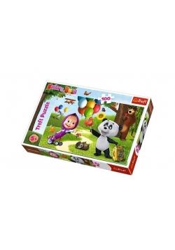 Puzzle 100 Masza i przyjaciele TREFL