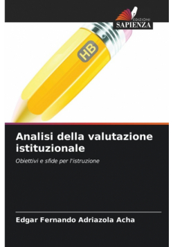 Analisi della valutazione istituzionale