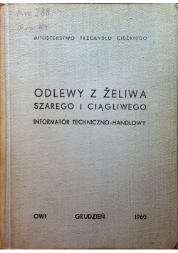 Odlewy z żeliwa szarego i ciągliwego