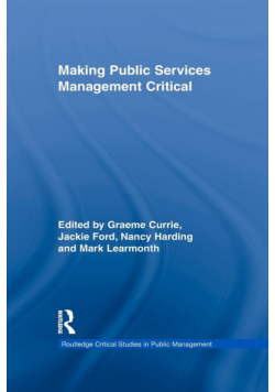 Making Public Services Management Critical