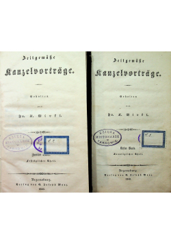 Angelvortrage 2 tomy 1848 r.
