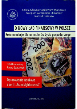 O nowy ład finansowy w Polsce