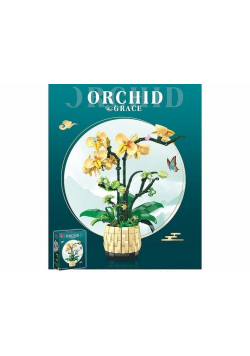 Klocki kwiaty - Orchidea