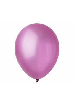 Balony Decomex metaliczny jasny róż 28cm 100szt
