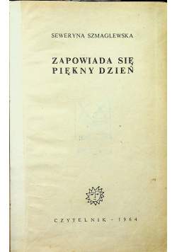 Zapowiada się piękny dzień