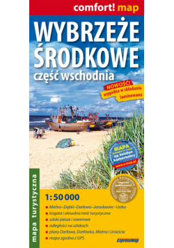 Wybrzeże Środkowe - część wschodnia 1:50 000