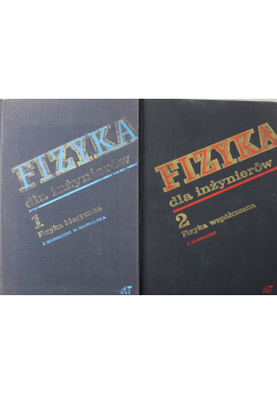 Fizyka dla inżynierów 2 tomy