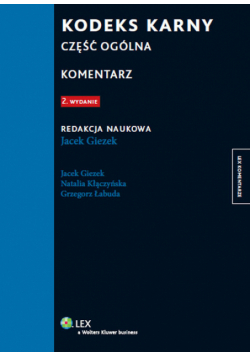 Kodeks karny Część ogólna Komentarz